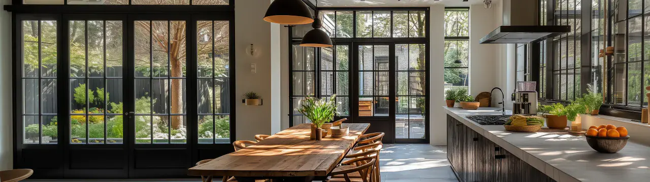 Ventanas de PVC instaladas en una vivienda
