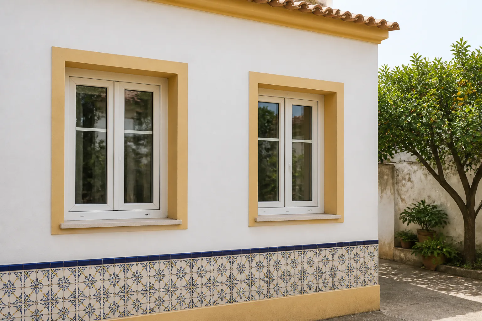 Vivienda tradicional de Valencia adaptada con ventanas de PVC